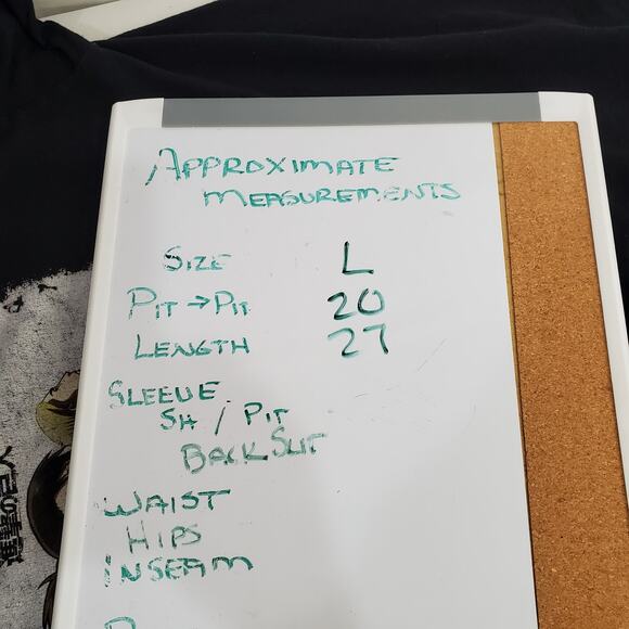 Attack on Titan Group Swords With Logo Anime Black T Shirt Large - Picture 4 of 5